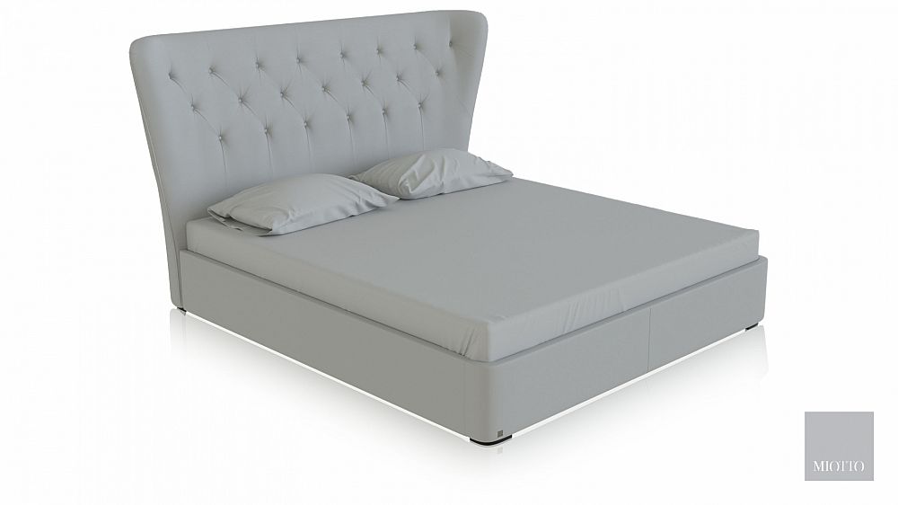 Miotto Corona Polsterbett Queen Size weiß - Mayer Matratzen