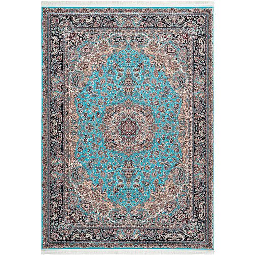 Lalee Teppich Royal 900 blau - Mayer Matratzen