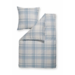 Estella Mako Batist Bettwäsche Casares hellblau