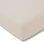 Estella Topper-Spannbetttuch Zwirn-Jersey beige