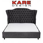 KARE Bett City Spirit Graphit 180x200 cm