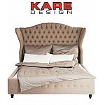 KARE Bett City Spirit Linen Natural 180x200 cm