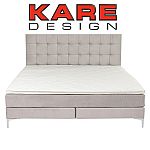 KARE Boxspringbett Benito Star Creme 180x200 cm