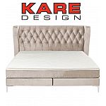 KARE Boxspringbett Benito Star Moon Creme 180x200 cm