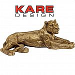 KARE Deko Figur Lion Gold