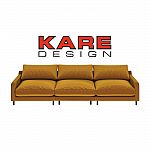 KARE Sofa Discovery 3-Sitzer Amber 322 cm