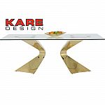 KARE Tisch Gloria Gold 200x100 cm