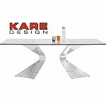 KARE Tisch Gloria Chrome 200x100 cm