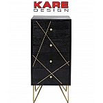 KARE Kommode Gold Vein 4 Schübe 40x88 cm