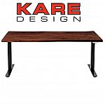 KARE Schreibtisch Office Harmony Dunkel 200x100 cm