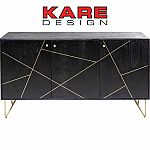 KARE Sideboard Gold Vein 3 türig 145x82 cm