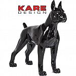 KARE Deko Figur Toto XL schwarz 180 cm