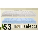 Selecta S3 Kaltschaum-Matratze mit  AllerCon-Bezug